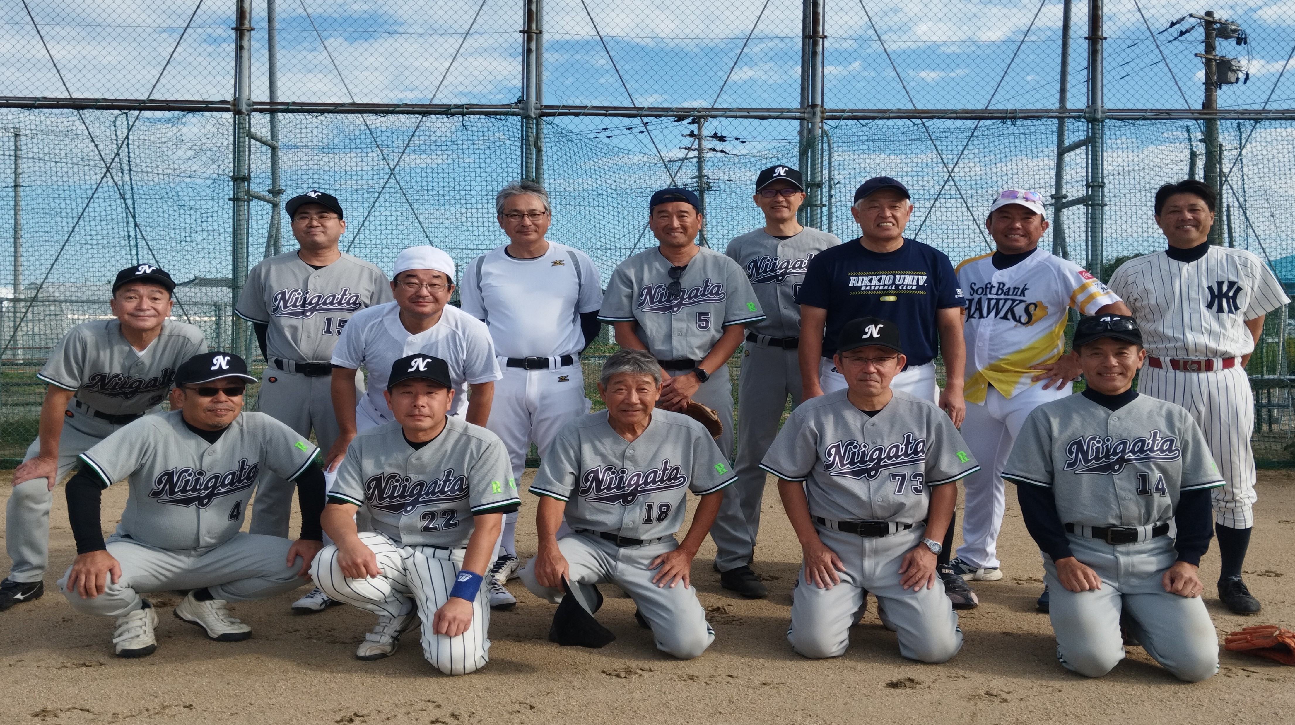 新潟市内7ロータリークラブ野球大会
